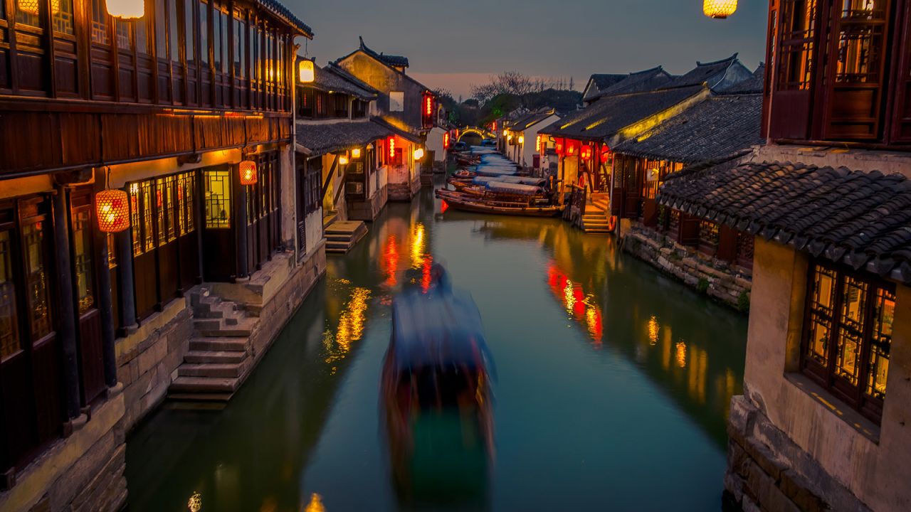 <strong>Zhouzhuang, China:</strong> Built over 900 years ago during the Ming and Qing Dynasties, the beautiful river town feels like a living museum.