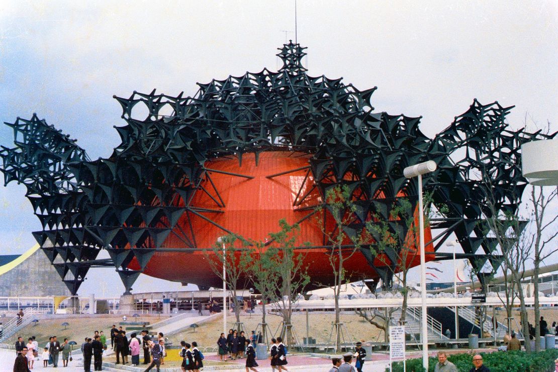 Toshiba-IHI Pavilion, at the Osaka Expo in 1970.