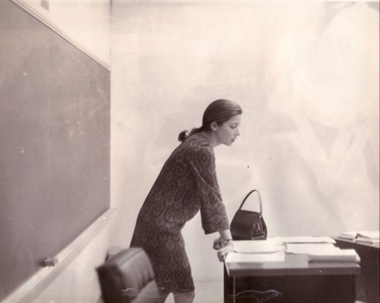 Ginsburg was the first woman to be hired with tenure at the Columbia University School of Law. She also taught at the Rutgers University School of Law.