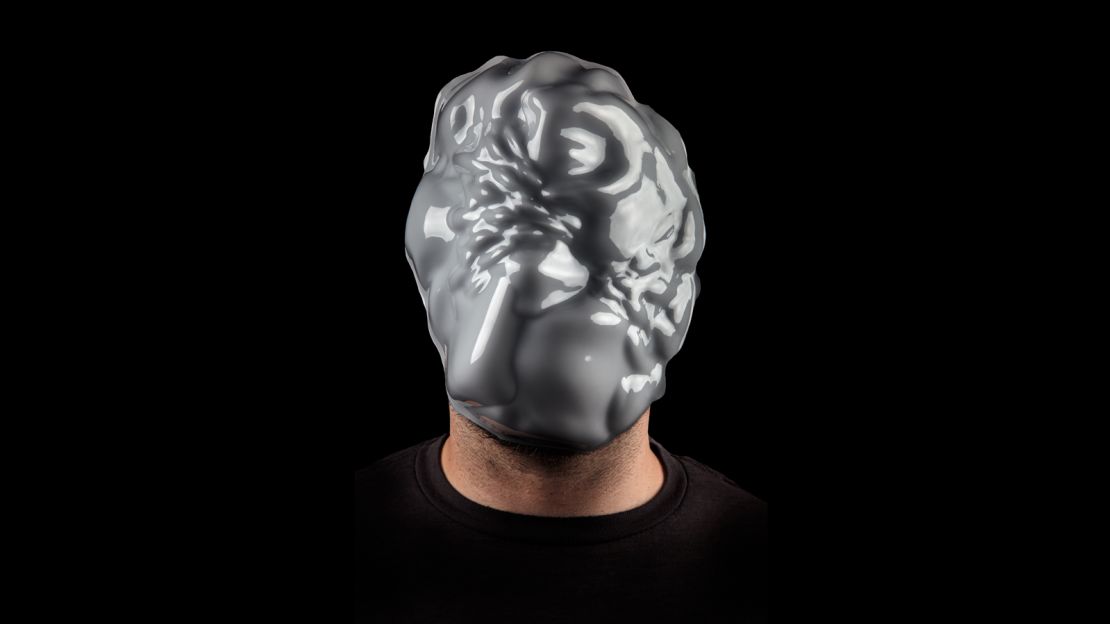 Zach Blas' project "Facial Weaponization Suite" comprises of three different types of masks that he claims cannot be detected as human faces by facial recognition software.