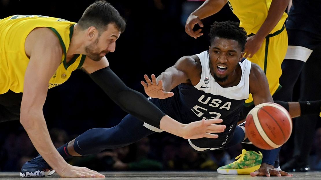 The Utah Jazz forward Donovan Mitchell is expected to lead Team USA this summer