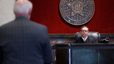Judge Thad Balkman will rule Monday on historic Oklahoma opioid trial. 