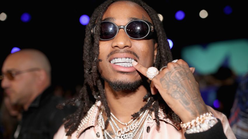 INGLEWOOD, CA - AUGUST 27:  Quavo attends the 2017 MTV Video Music Awards at The Forum on August 27, 2017 in Inglewood, California.  (Photo by Christopher Polk/Getty Images)