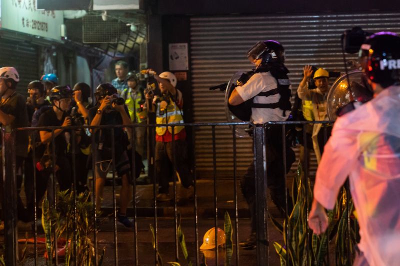 Hong Kong Protests End With Clashes Between Police And Demonstrators | CNN