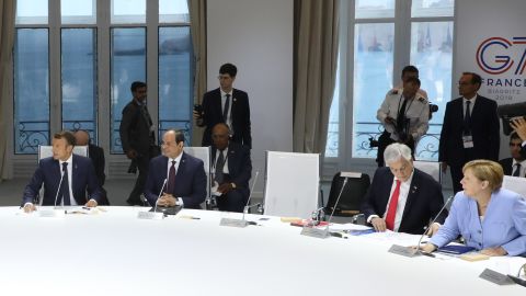 G7 climate meeting no Trump