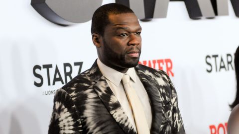 50 Cent attends the "Power" final season premiere held at Madison Square Garden in New York City. 