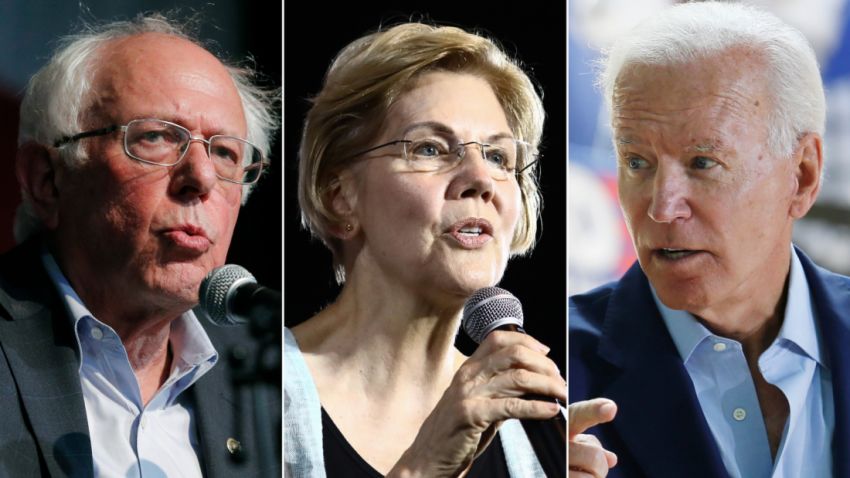 Bernie Sanders Surges To Join Biden Atop Democratic Presidential Pack In New Poll Cnn Politics 8953