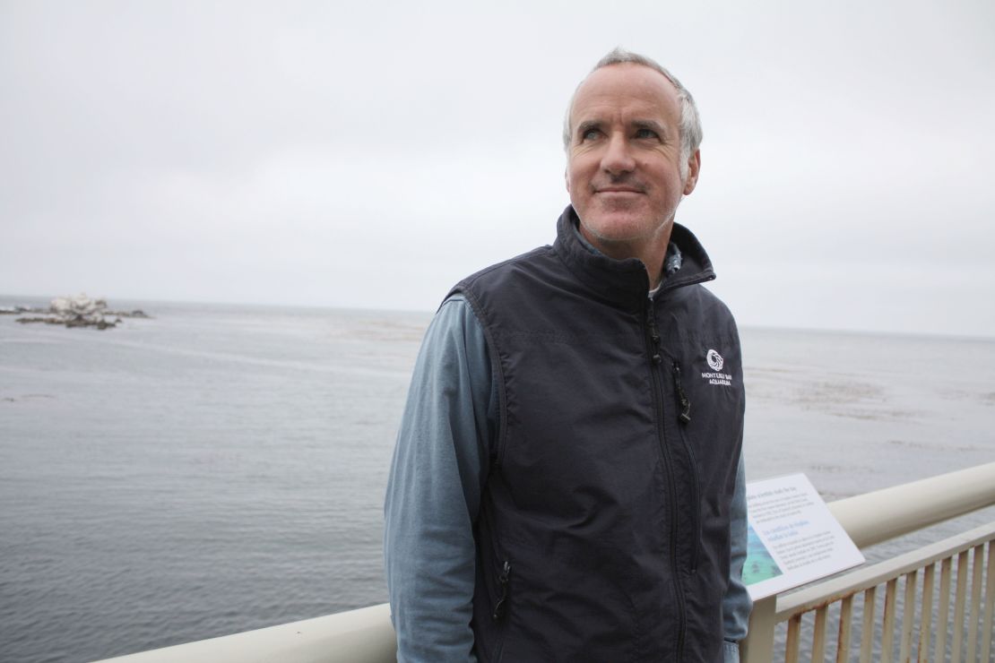 Karl Mayer has been saving sea otters since before the aquarium opened.