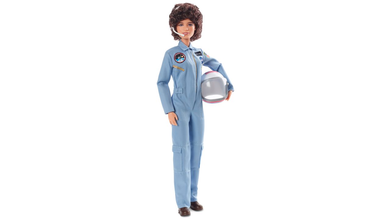 The new Sally Ride Barbie.
