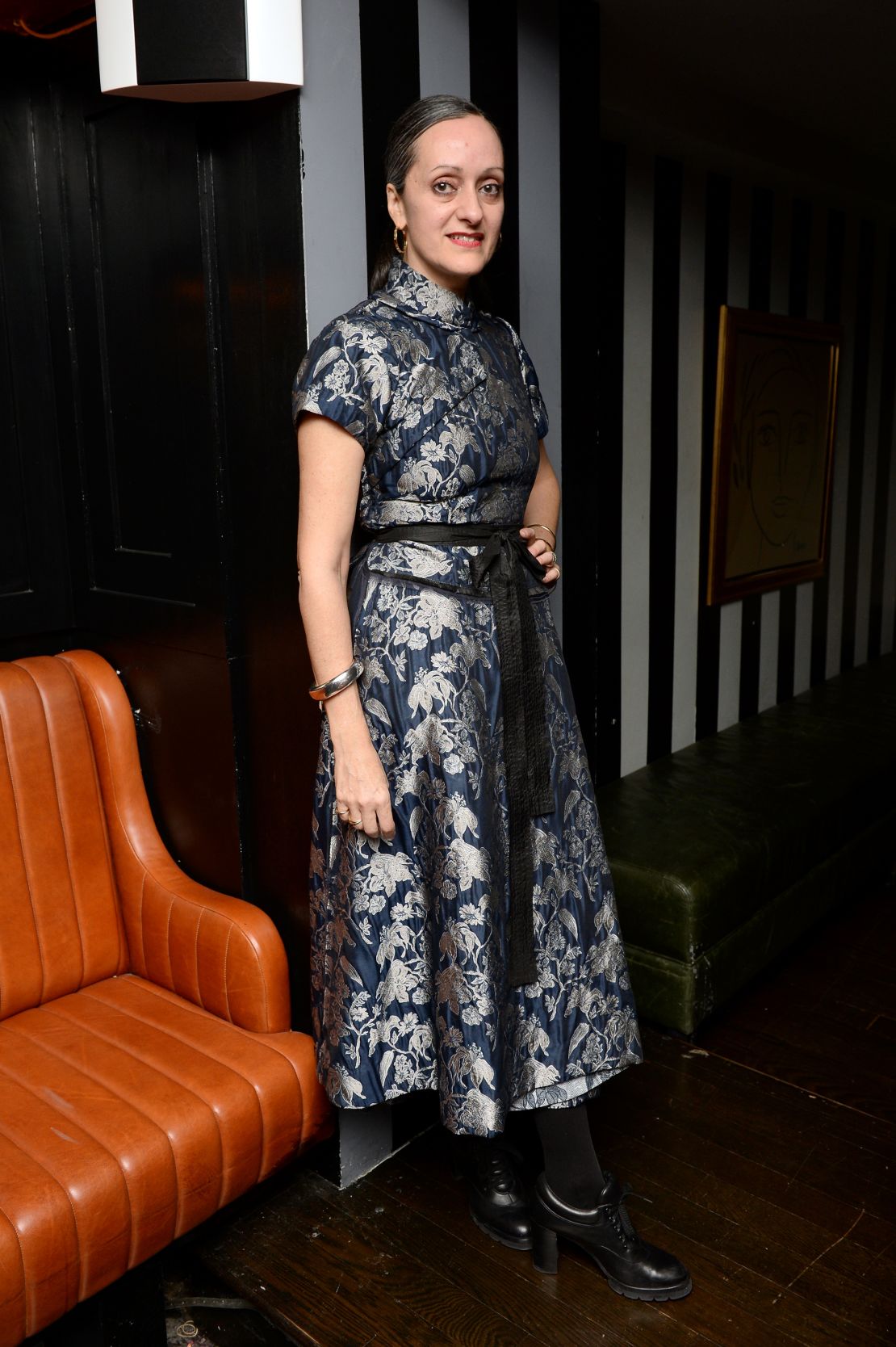 Isabel Toledo attends the El Museo Del Barrio Pre-Gala Bash at Omar's on February 29, 2016, in New York City.  