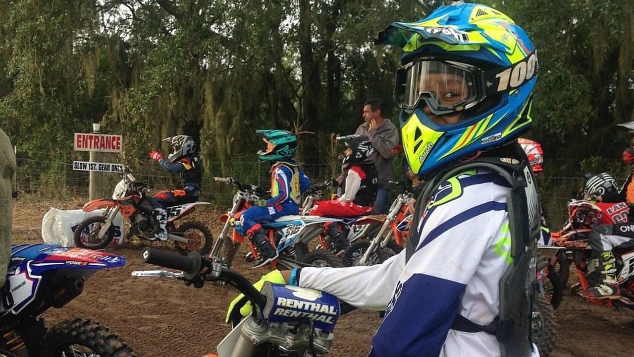 Tanya Muzinda at the Thor Winter Olympics Supercross and Motocross championships (2018)