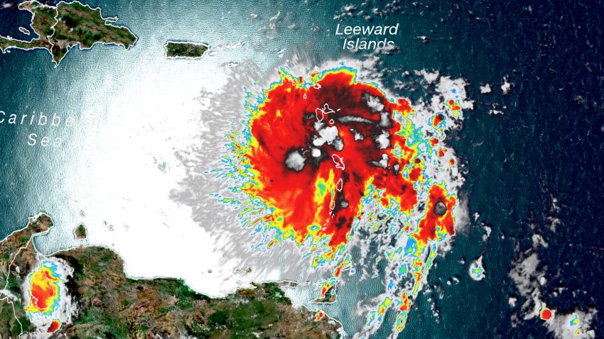 weather tropical storm Dorian IR satellite 20170827 1p