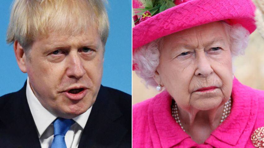 boris johnson queen elizabeth SPLIT