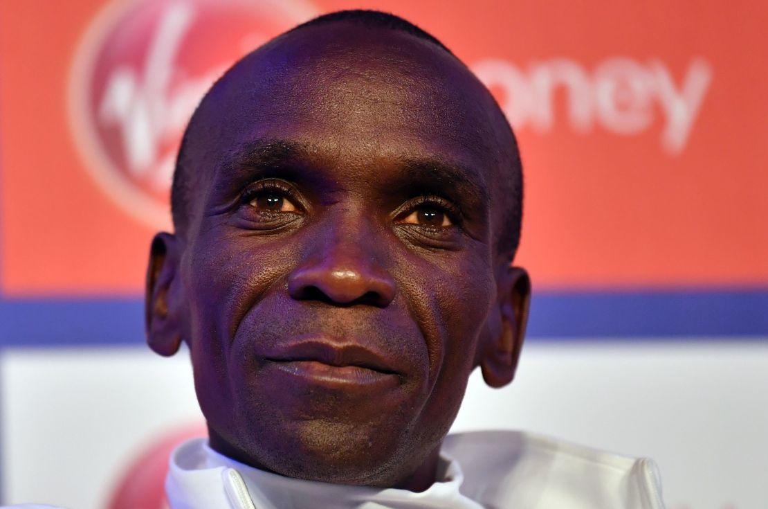 Eliud Kipchoge won the London Marathon this year.