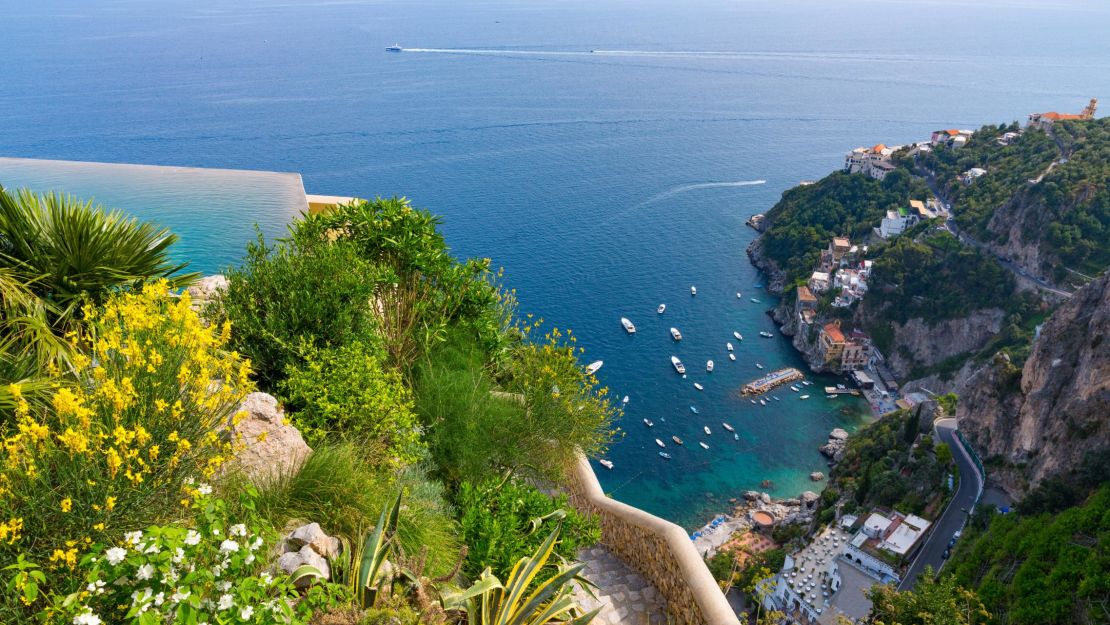 The Amalfi Coast is paradise on Earth, melding bountiful hikes with a panoramic seaside view. 