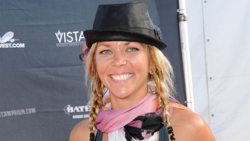 HOLLYWOOD, CA - AUGUST 26:  Actress Jessi Combs  participates in the 2nd Annual Boot Ride And Rally to benefit U.S. Soldiers on August 26, 2012 in Hollywood, California.  (Photo by Albert L. Ortega/Getty Images)