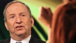 NEW YORK, NY - JANUARY 30:  Former Treasury Secretary Larry Summers visits FOX Business Network at FOX Studios on January 30, 2015 in New York City.  (Photo by Rob Kim/Getty Images)