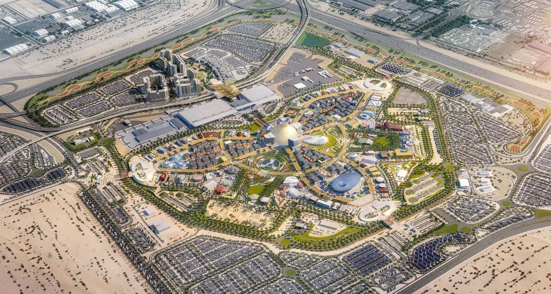 Themed "Connecting Minds, Creating the Future", Expo 2020 Dubai will be a celebration of food, music, technology, art, science, culture and creativity. Here is an artistic impression of the Sustainability District.
