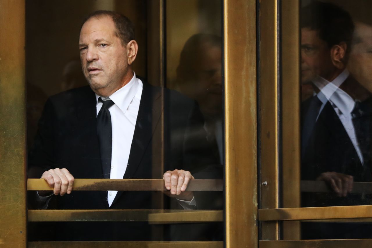Harvey Weinstein leaves a New York court after being arraigned on a new indictment on August 26. Prosecutors filed the new indictment in an effort to add "Sopranos" actress <a href="https://www.cnn.com/2019/08/27/us/annabella-sciorra-weinstein-sopranos/index.html" target="_blank">Annabella Sciorra</a>'s testimony at his upcoming trial. She has alleged Weinstein raped her in her apartment more than twenty years ago. 