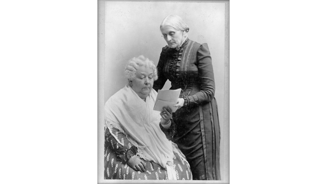 Elizabeth Cady Stanton and Susan B. Anthony