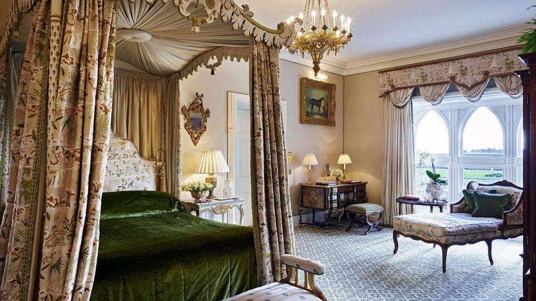<strong>Ashford Castle, Mayo: </strong>The Reagan Presidential Suite (pictured) is so named because Ronald Reagan stayed here in 1984. The Kennedy Suite is named after Ted Kennedy, who also visited in the '80s. 
