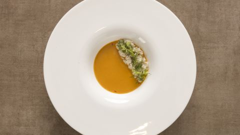 For this Toyo Eatery special, Jordy Navarra takes buntaa's theme ingredients of crab, coconut and ginger and reimagines them into different permutations.