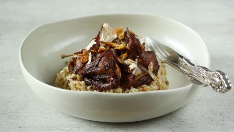 Grace Park's adobo-style pitaw.