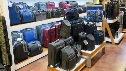 More than 85% of the luggage products Tiffany Williams sells in her Lubbock, Texas store are imported from China.