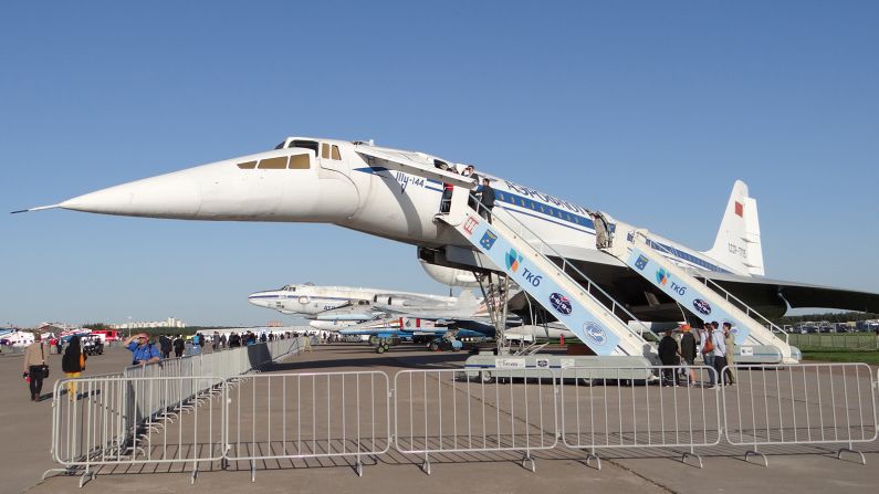 <strong>Tupolev Tu-144: </strong>The supersonic jet was known as the "Soviet Concorde."