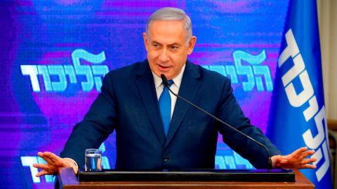  Israeli Prime Minister Benjamin Netanyahu warned the nation's enemies, in Arabic, to "watch it."