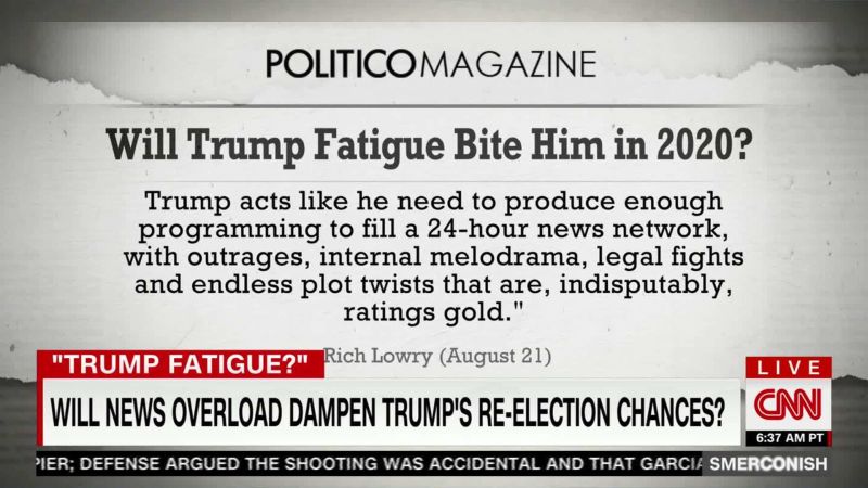 Trump Fatigue: Will News Overload Hurt Reelection Chances? | CNN