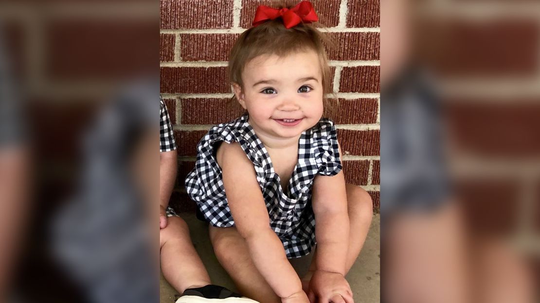 A 17-month-old girl was injured in the shooting spree.
