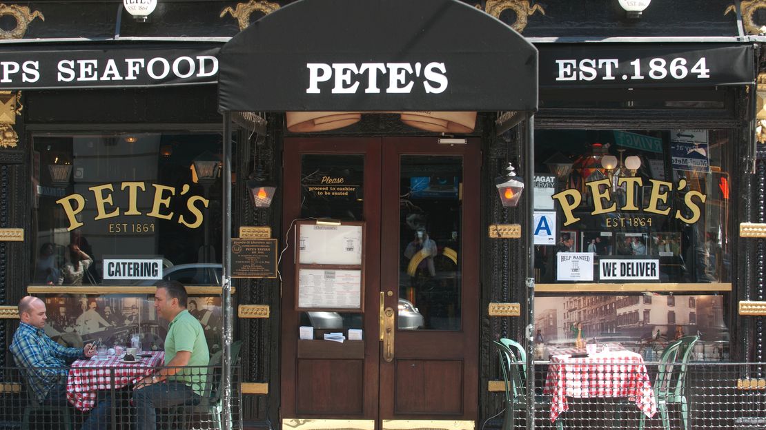 Pete's Tavern is a haunt of celebrities such as Jimmy Fallon.