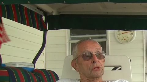 Jack Honey says he and his wife will head southwest if they feel Dorian is threatening their home.
