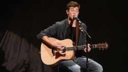 LAS VEGAS, NV - JULY 31:  Recording artist Shawn Mendes performs at The Joint inside the Hard Rock Hotel & Casino on July 31, 2014 in Las Vegas, Nevada.  (Photo by Ethan Miller/Getty Images)