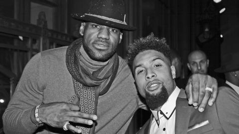 Cole hopes American soccer can one day have a star like NBA legend LeBron James (left).
