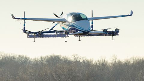 Boeing's Aurora Passenger Air Vehicle is an eVTOL (electric vertical takeoff and landing) aircraft. 