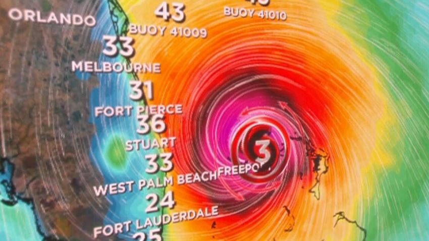 Hurricane Dorian GFX 1a September 3 2019