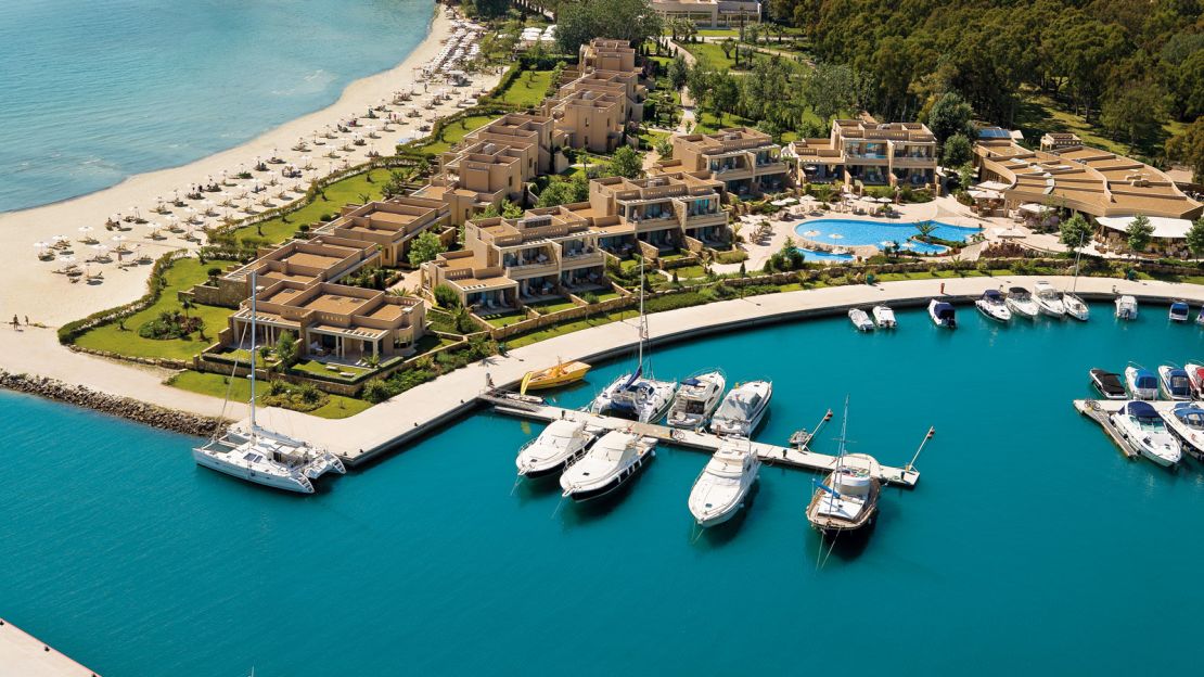 Sani Asterias is based on the sprawling Sani Resort.