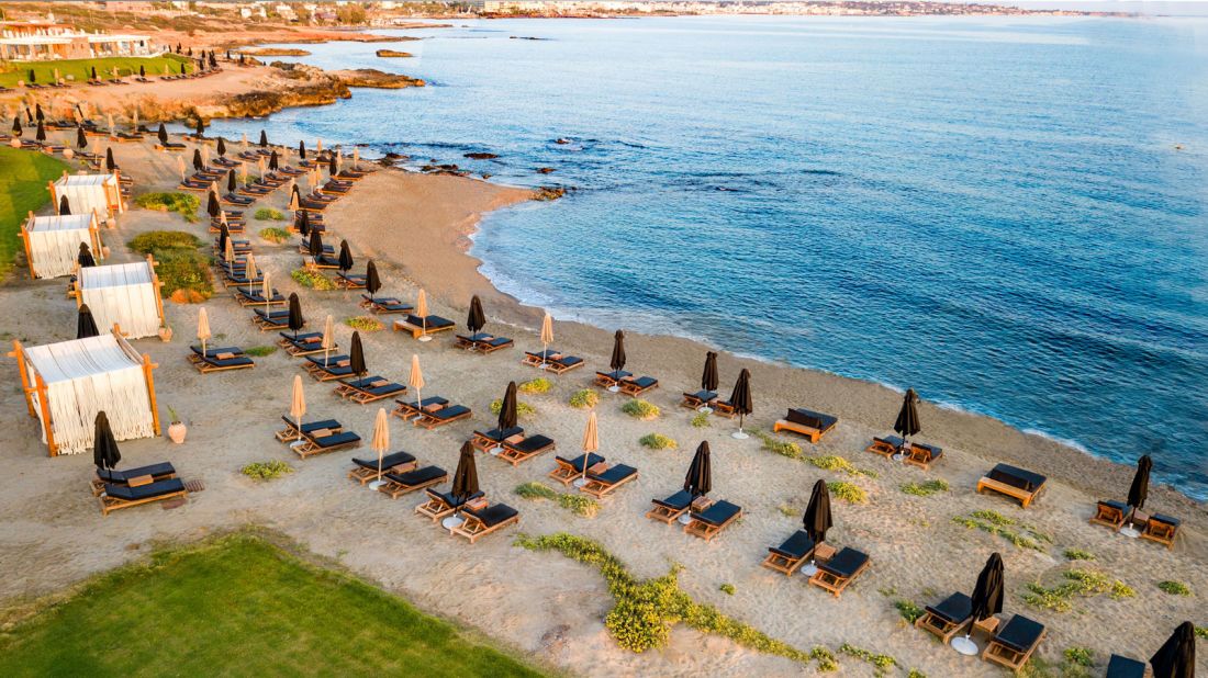 <strong>Abaton Island Resort and Spa, Crete</strong>: With impressive views of the Aegean Sea, Abaton Island Resort and Spa is an idyllic beachfront location. 