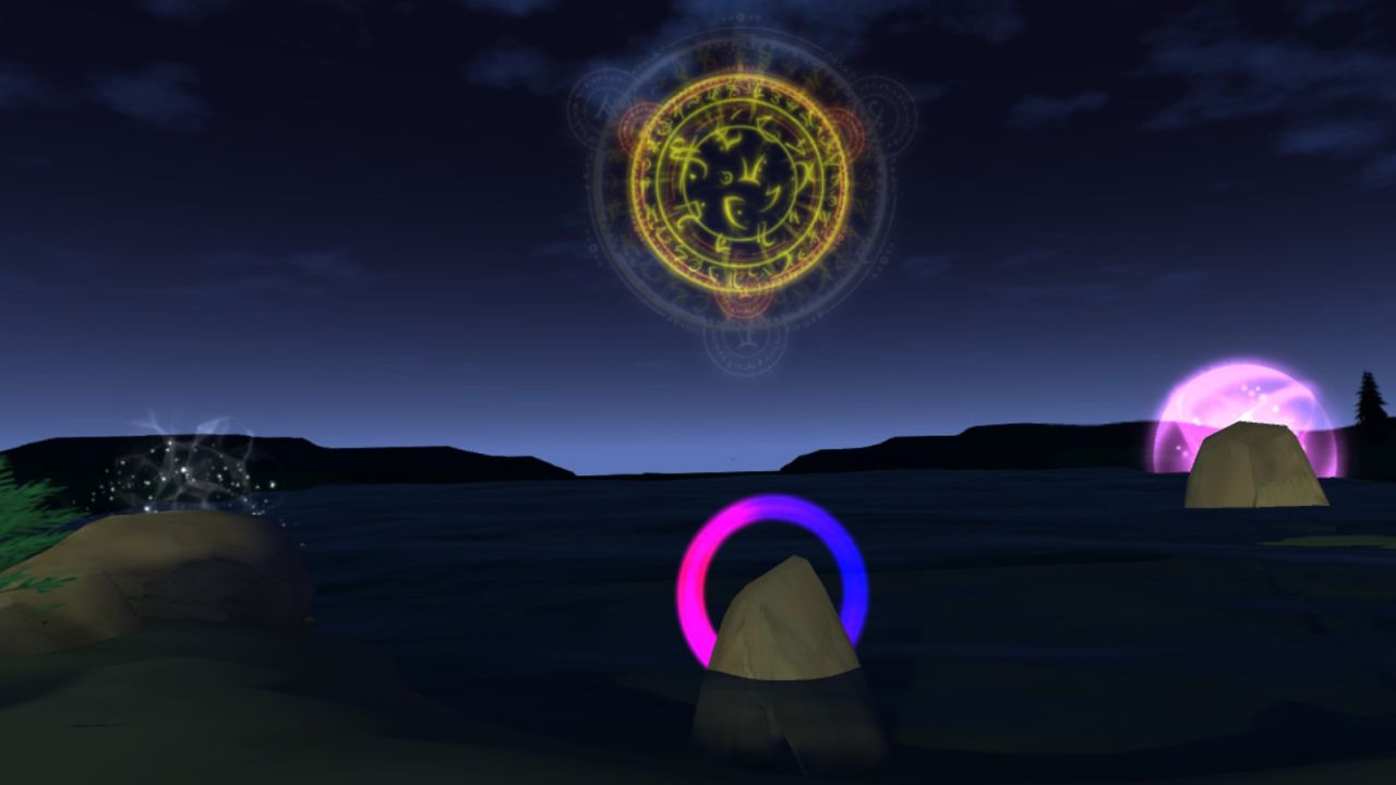 A screenshot from the VR app "Labor Bliss."