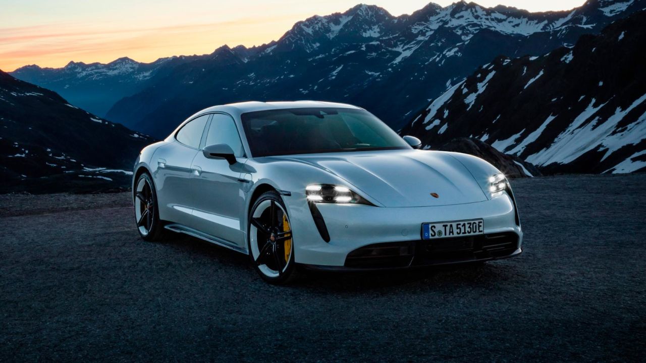 The Porsche Taycan is initially being offered in two high-performance Turbo versions.