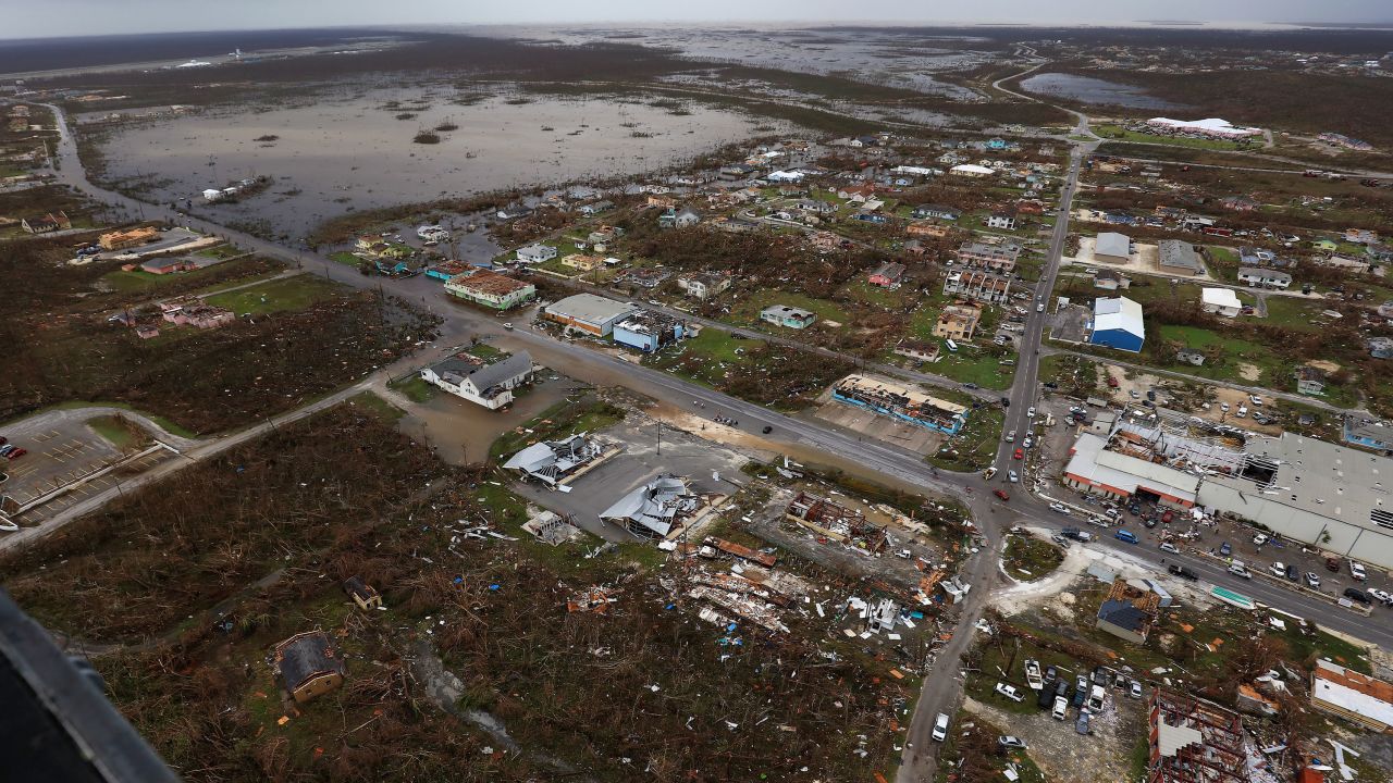 The Abaco Islands in the northern Bahamas were among the hardest hit. 