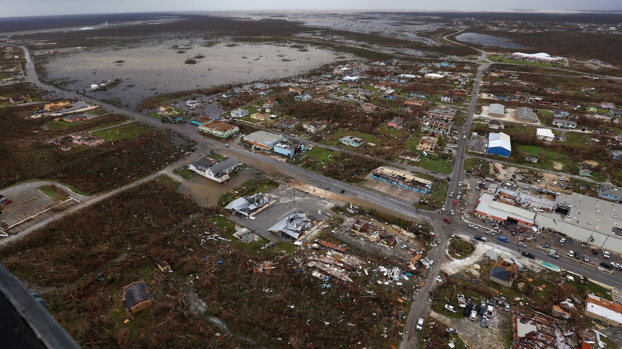 The Abaco Islands in the northern Bahamas were among the hardest hit.