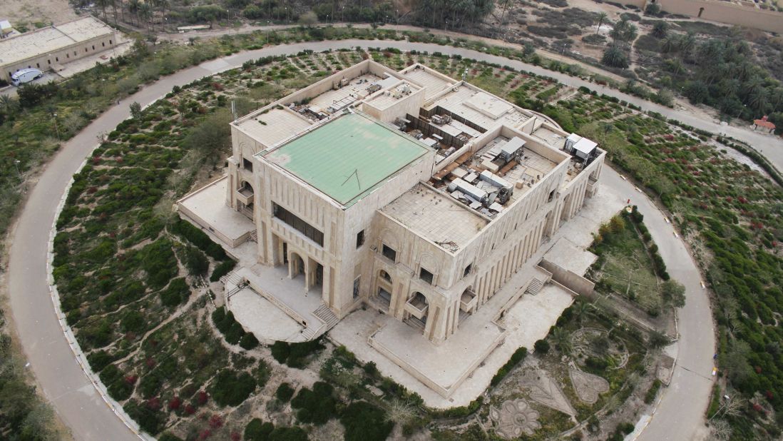 <strong>Saddam Hussein's Palace, Hilla, Babil Governorate, Iraq:</strong> Former Iraqi dictator Saddam Hussein had this palace built as an homage to Babylon. 