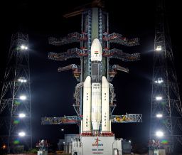 Chandryaan-2 on board the launch vehicle