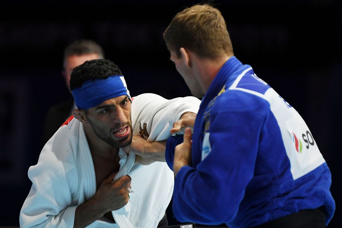 Saeid Mollaei during the 2019 Judo World Championships.