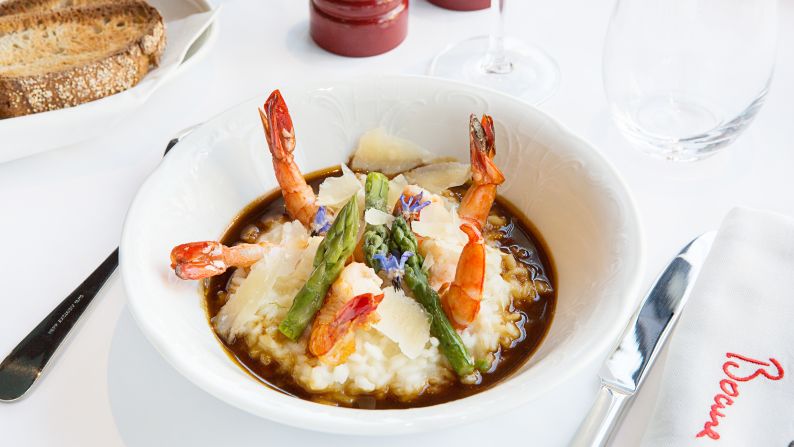<strong>Classics: </strong>The restaurant's menu pays homage to Bocuse's Lyonnaise roots with classic dishes like Bresse chicken in cream sauce with mushrooms, pike quenelle and onion soup.