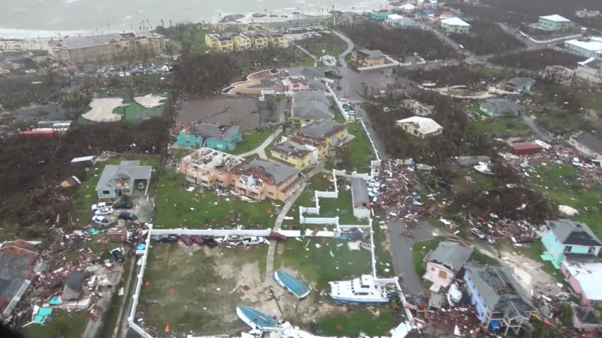 freeport airport destroyed bahamas