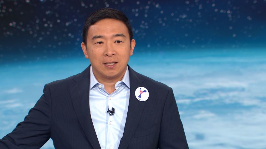 02 andrew yang climate town hall SCREENGRAB